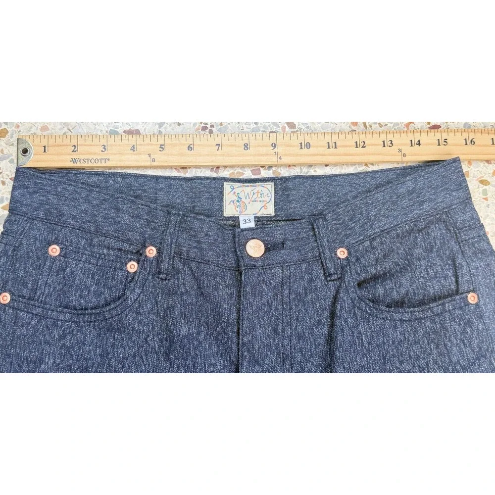Wythe Selvedge Japanese Jaspo‎ Twill Men Five Pocket Pants Size 33